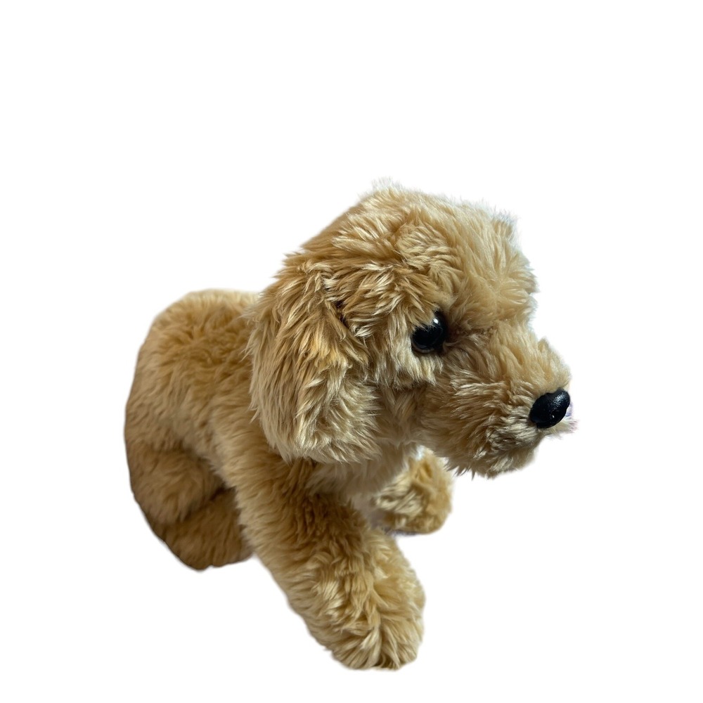 Aurora Realistic Golden Retriever Yellow Lab Puppy Flopsie Plush Stuffed Animal